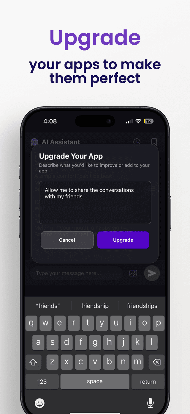 Instant Updates Feature